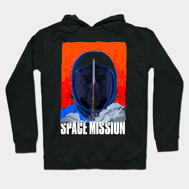 Space Mission Hoodie by Current_Tees